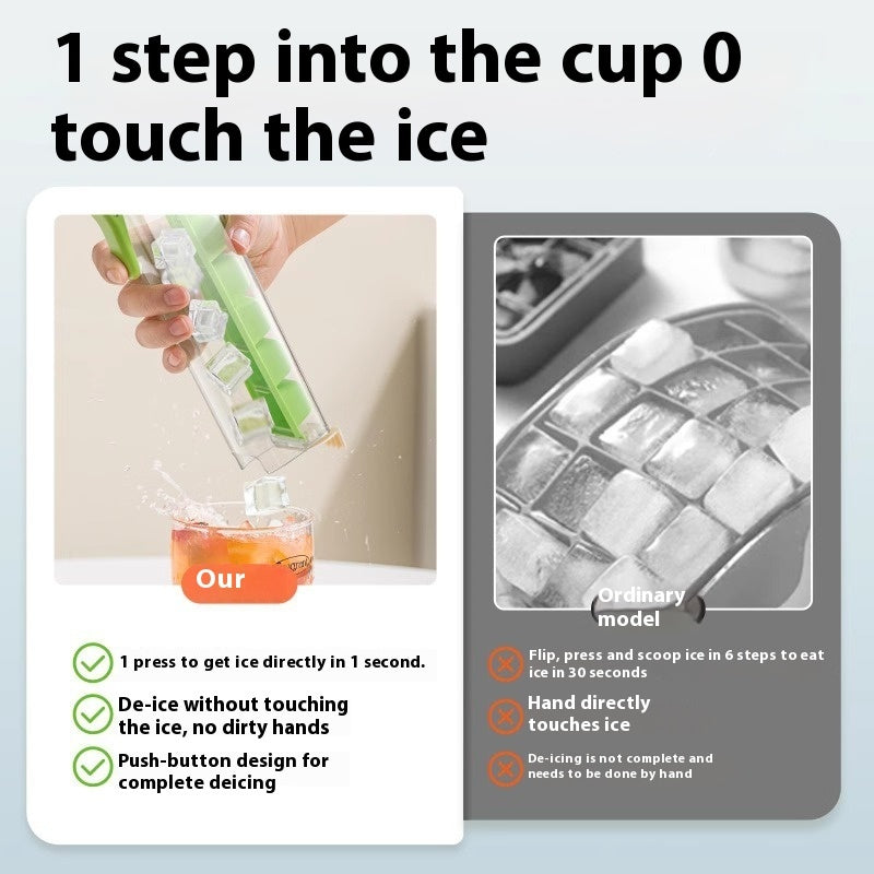 DIY Ice Cube Tray Mold Household Ice Maker