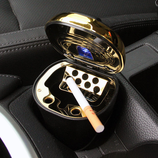 Push-pull Smokeless Lighter & Ashtray