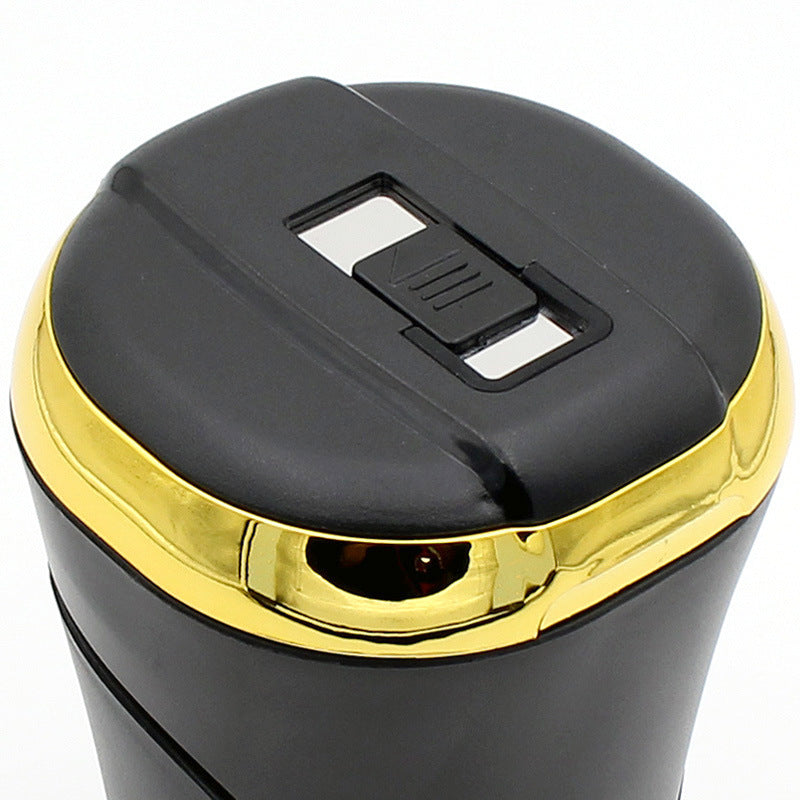 Push-pull Smokeless Lighter & Ashtray