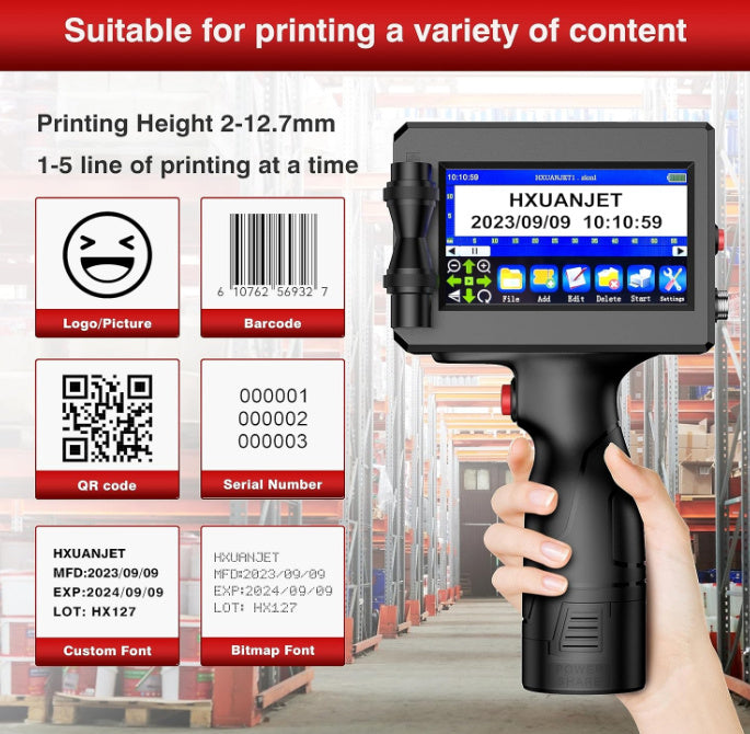 Intelligent Automatic Digital Code Spraying Machine