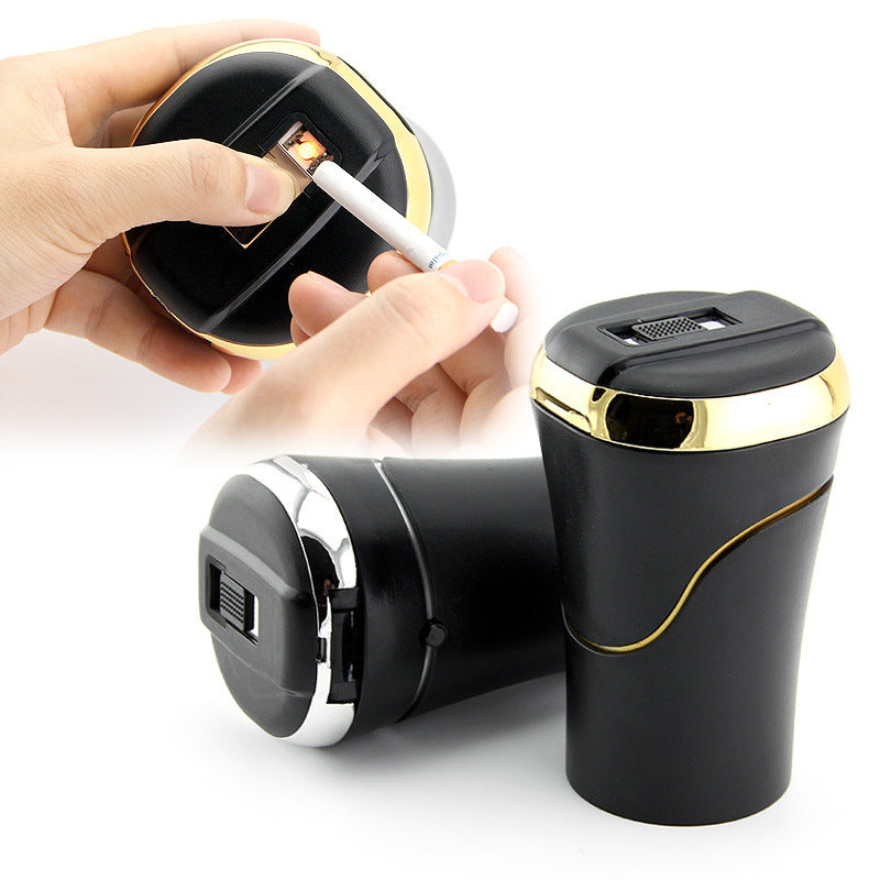 Push-pull Smokeless Lighter & Ashtray